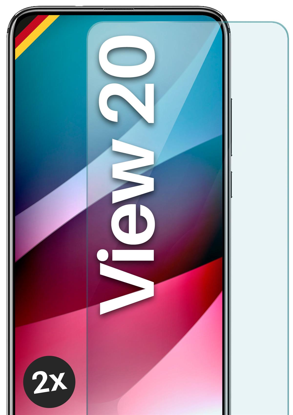 View Huawei 2x - Honor MOEX Panzerglas klar Schutzglas(für Schutzfolie, 20)