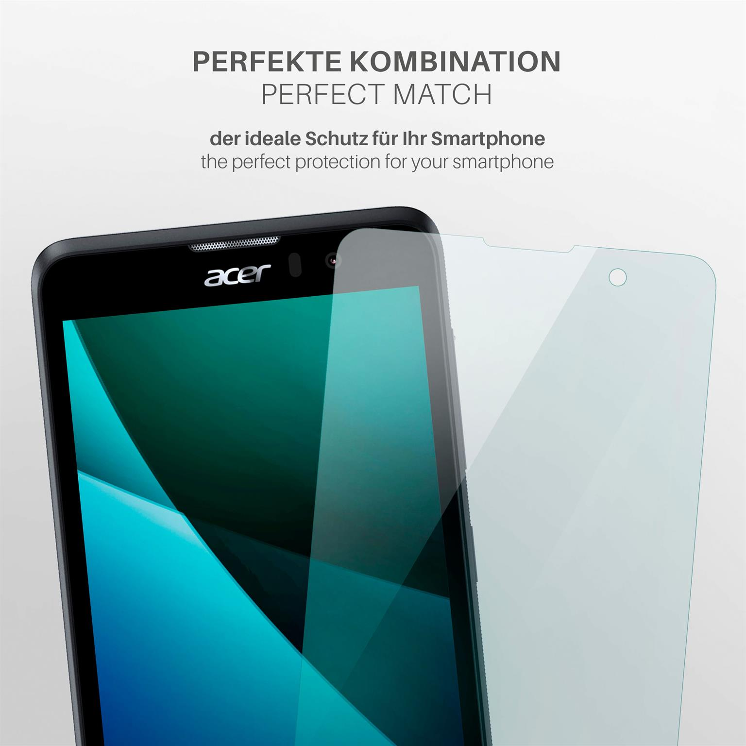 MOEX klar Z520) Displayschutz(für Acer Schutzfolie, Liquid 3x