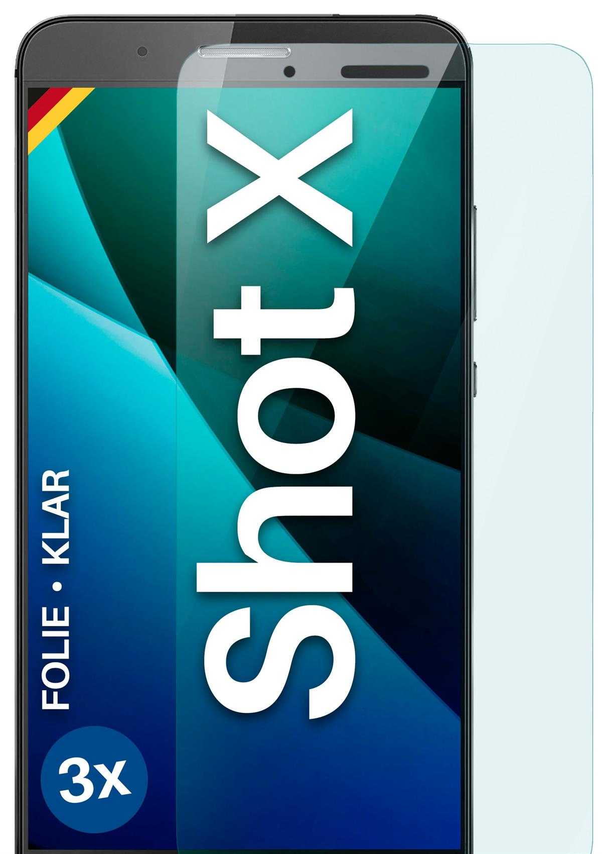 Huawei klar Schutzfolie, ShotX) MOEX Displayschutz(für 3x