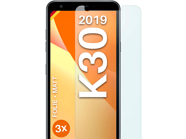 MOEX 3x Schutzfolie, matt Displayschutz(für LG K30 (2019)) | Displayschutzfolien & Gläser