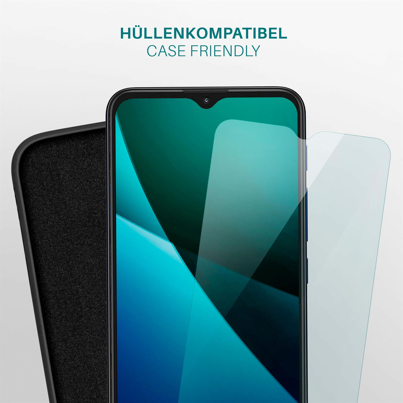 Schutzfolie, Displayschutz(für 3x klar Motorola MOEX G9 Moto Play)