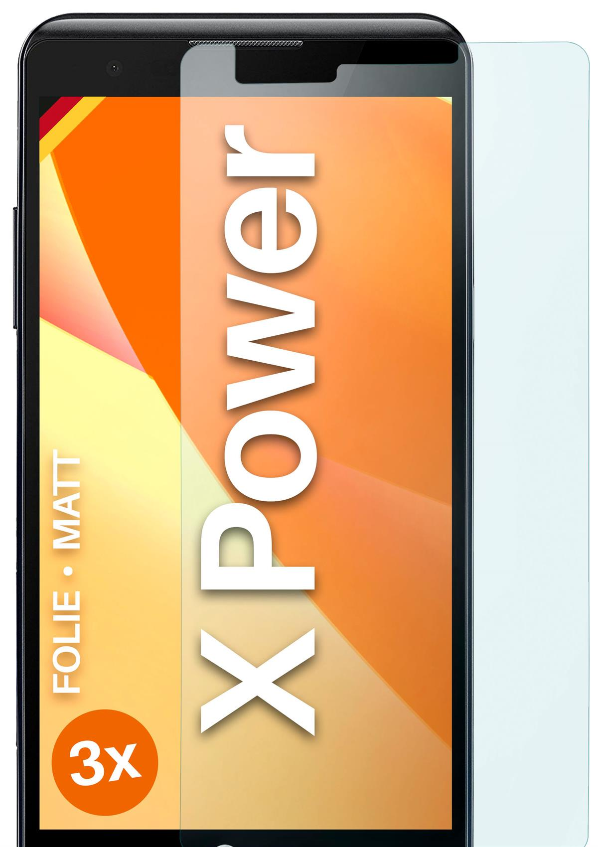 LG Displayschutz(für Power) 3x MOEX X Schutzfolie, matt