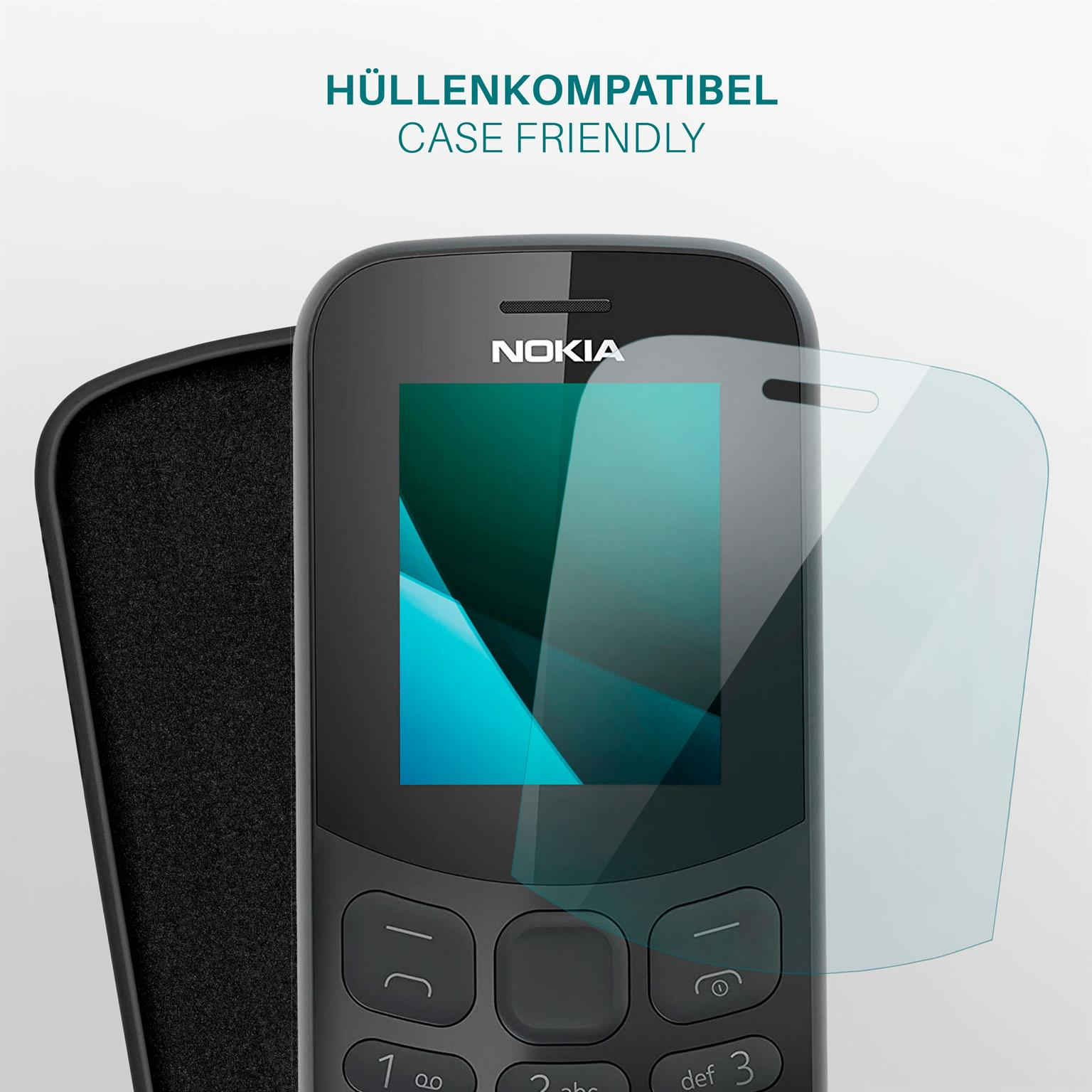 MOEX 3x Displayschutz(für 130 klar (2017)) Nokia Schutzfolie