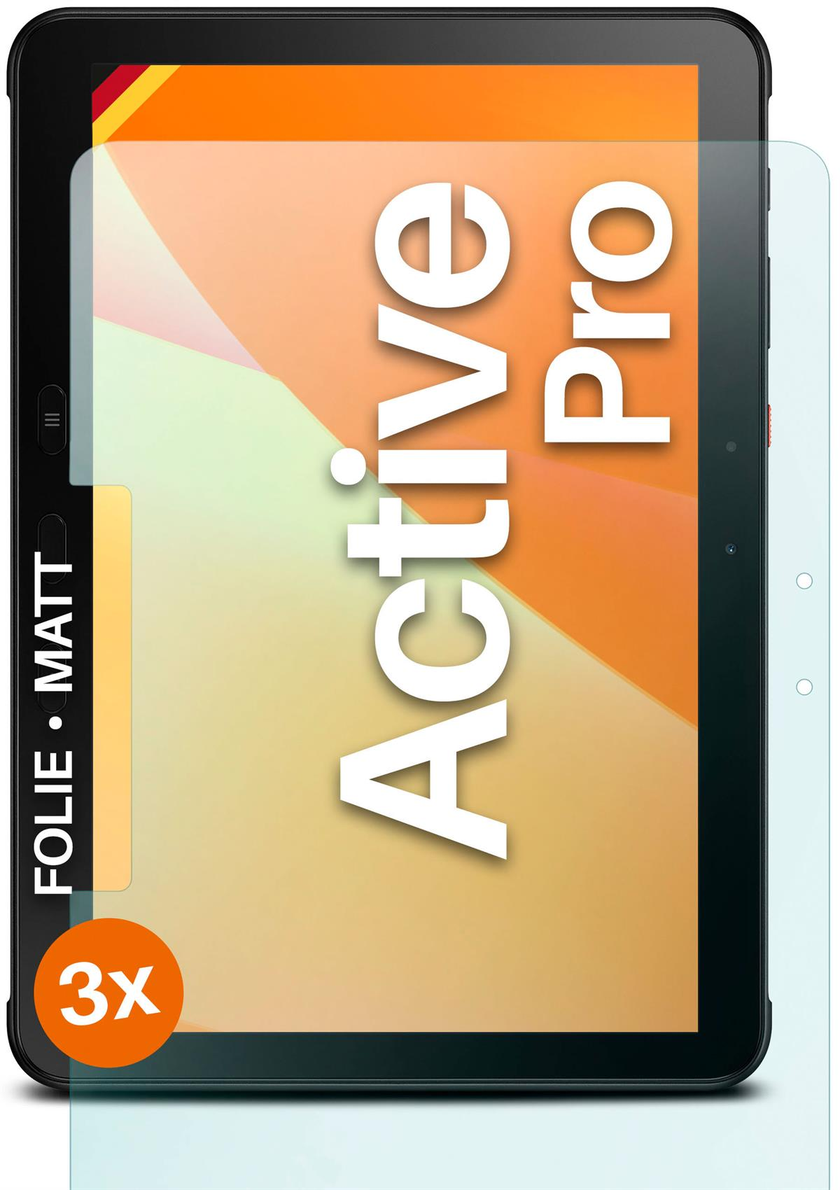 matt Samsung Schutzfolie, Active Pro) Tab Galaxy MOEX 3x Displayschutz(für