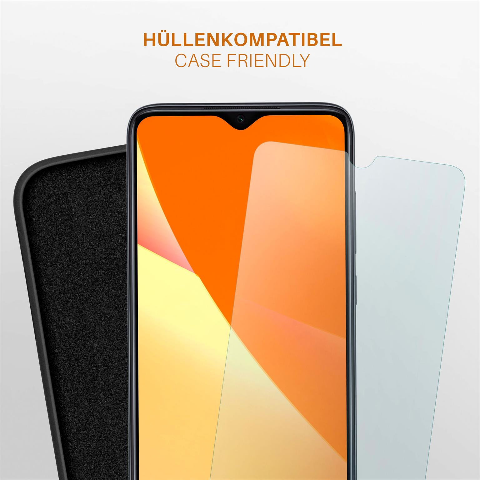 MOEX 3x Schutzfolie, matt Displayschutz(für Xiaomi Redmi Note 8)