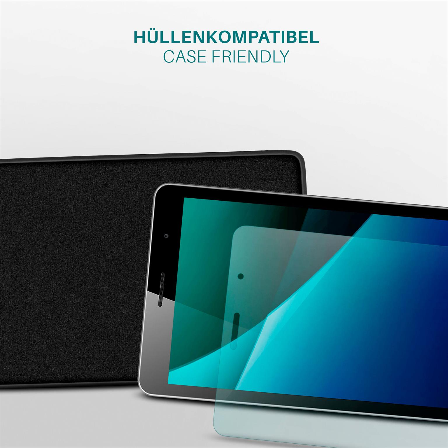 MOEX klar Huawei Schutzfolie, 3x T3 8) MediaPad Displayschutz(für