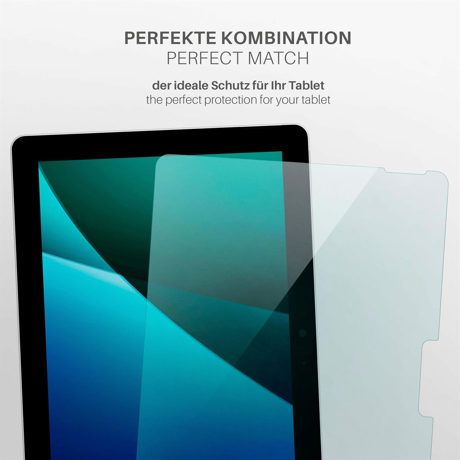 Displayschutz(für Microsoft Schutzfolie, Go MOEX klar 3x Surface (10inch))