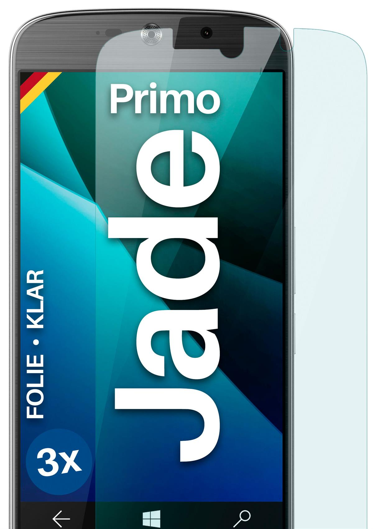 3x Primo) Acer MOEX Displayschutz(für Jade klar Schutzfolie, Liquid