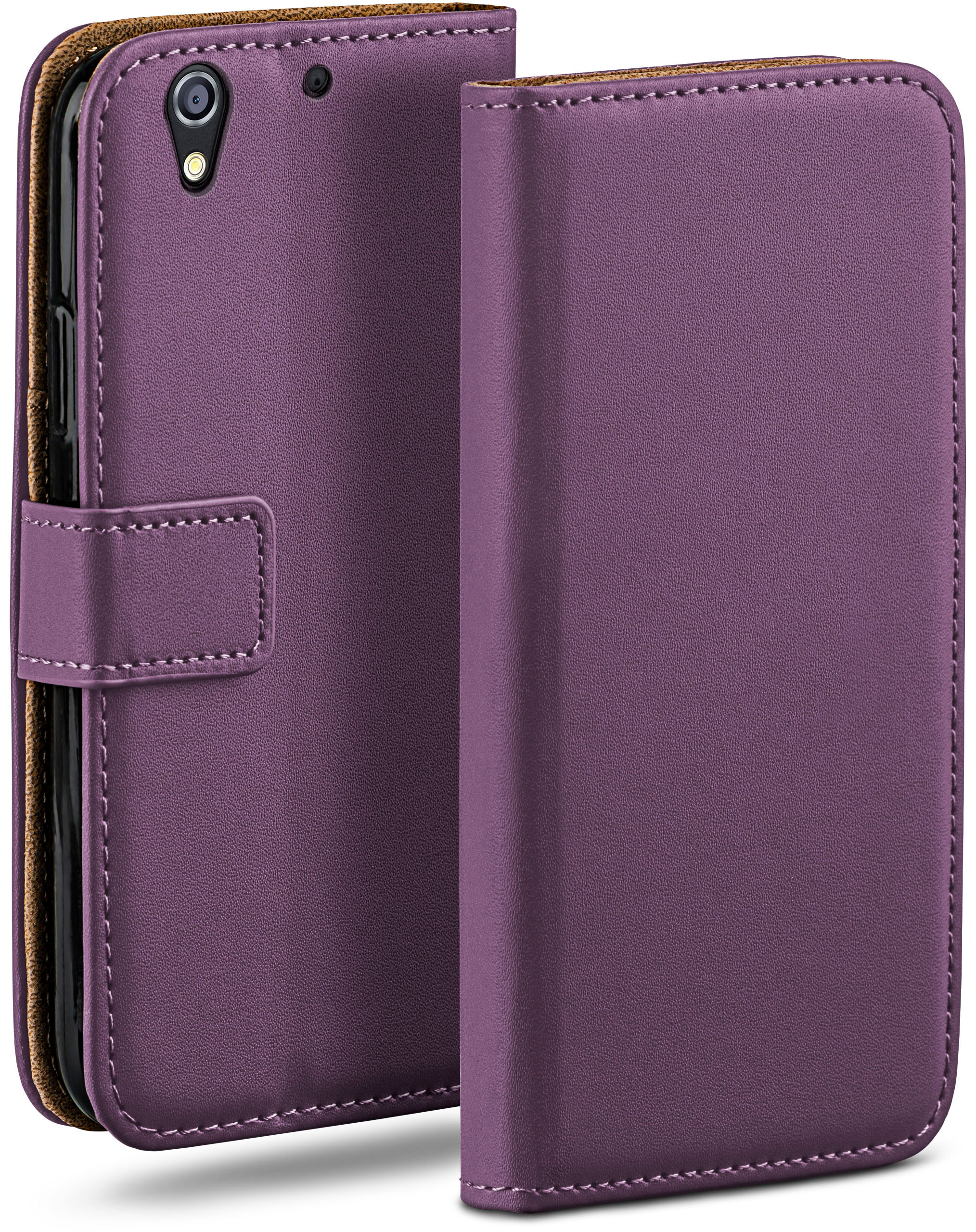 HTC, 626G, Indigo-Violet Bookcover, Desire MOEX Book Case,