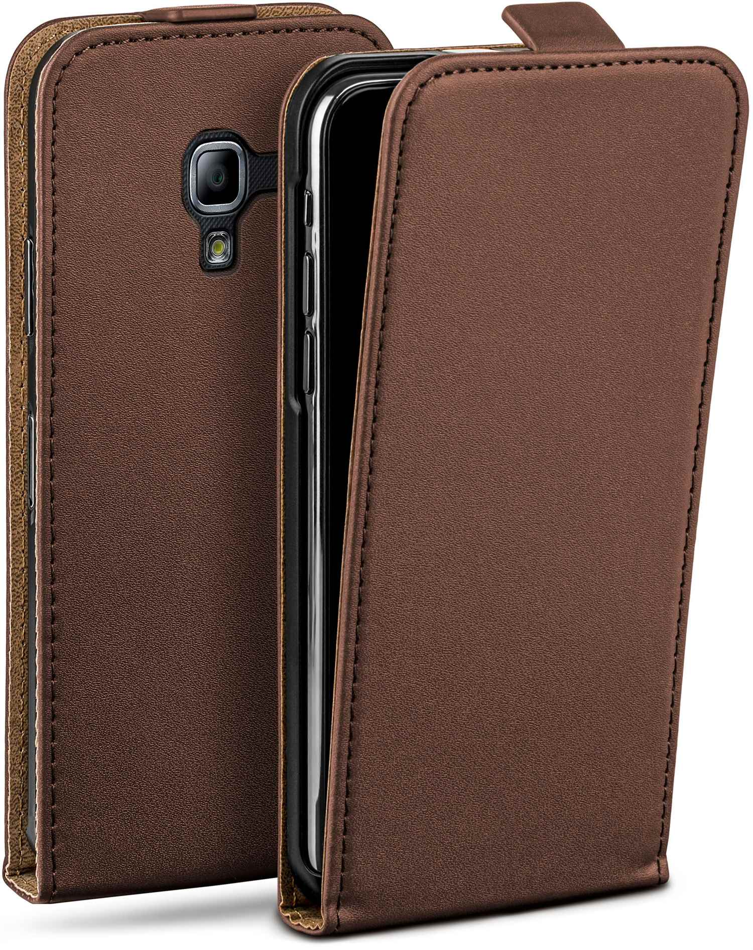 Oxide-Brown Flip Samsung, Ace Cover, Flip Galaxy 2, Case, MOEX