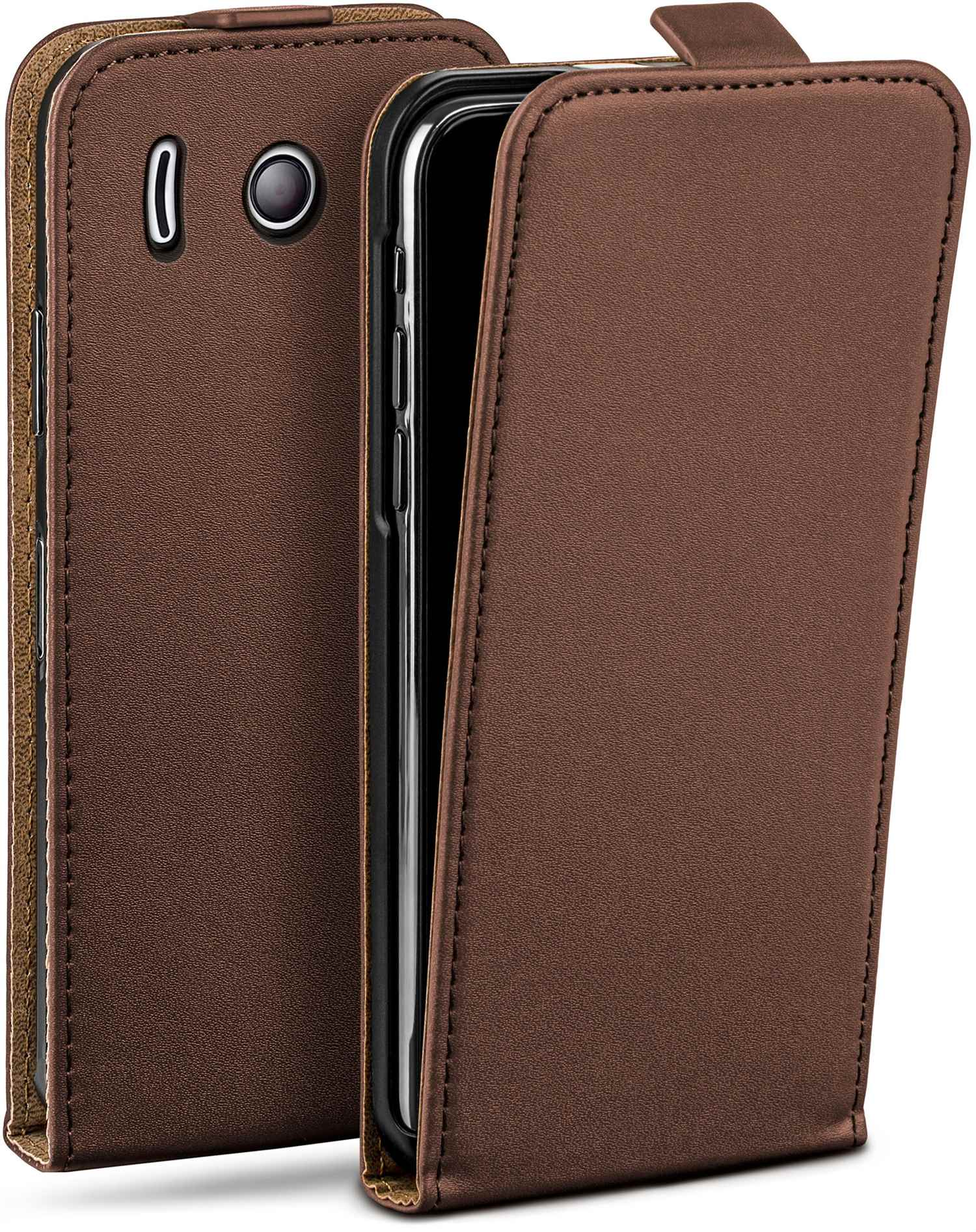 Oxide-Brown Y300, Ascend Flip Flip MOEX Huawei, Case, Cover,