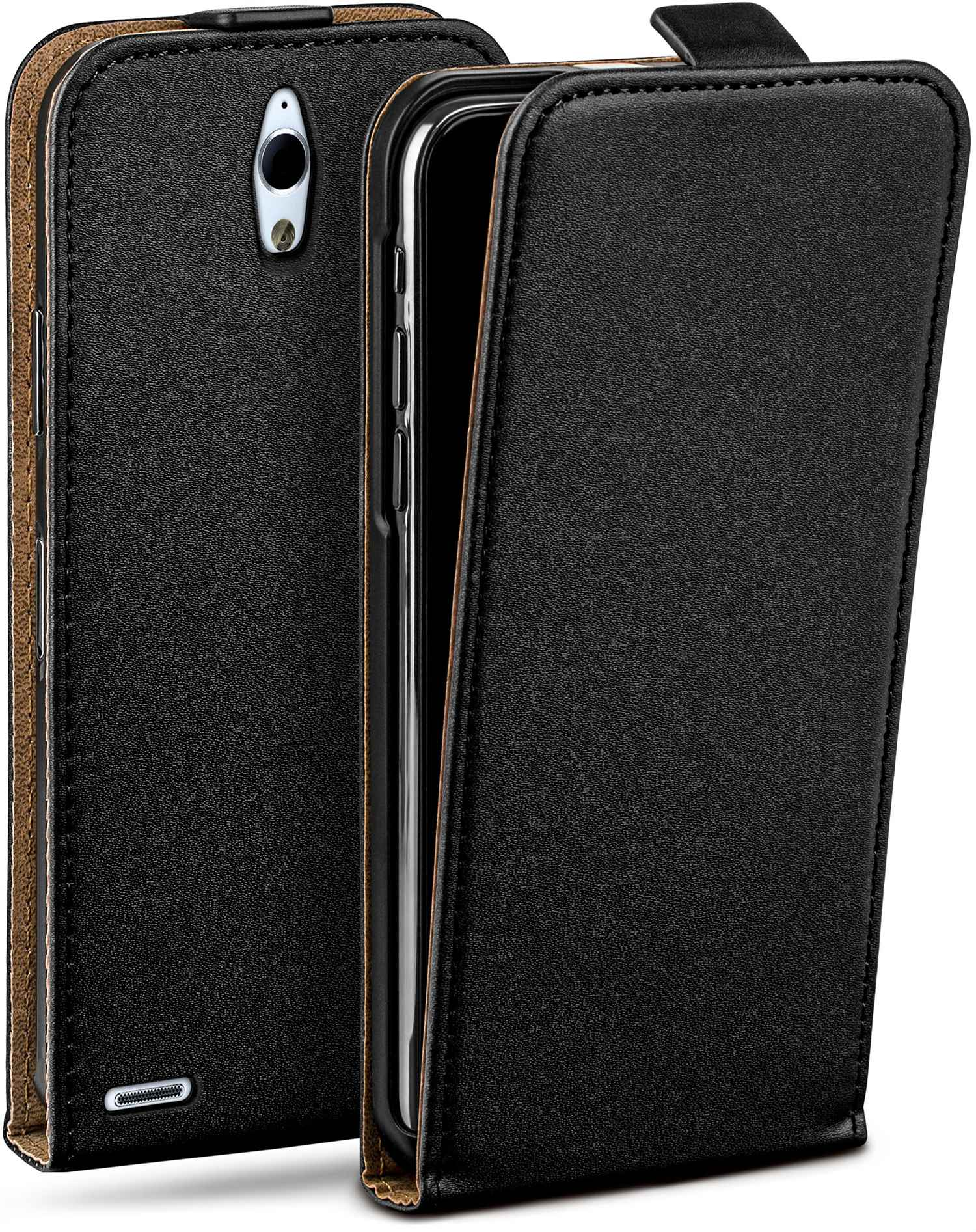 Huawei, Ascend Cover, Case, Flip Deep-Black Flip G700, MOEX