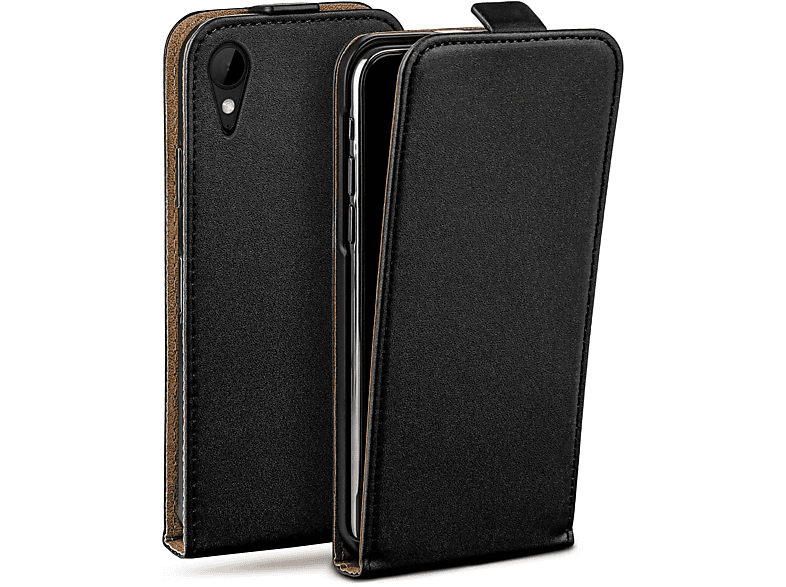 MOEX Flip Case, Flip Cover, HTC, Desire 825, Deep-Black