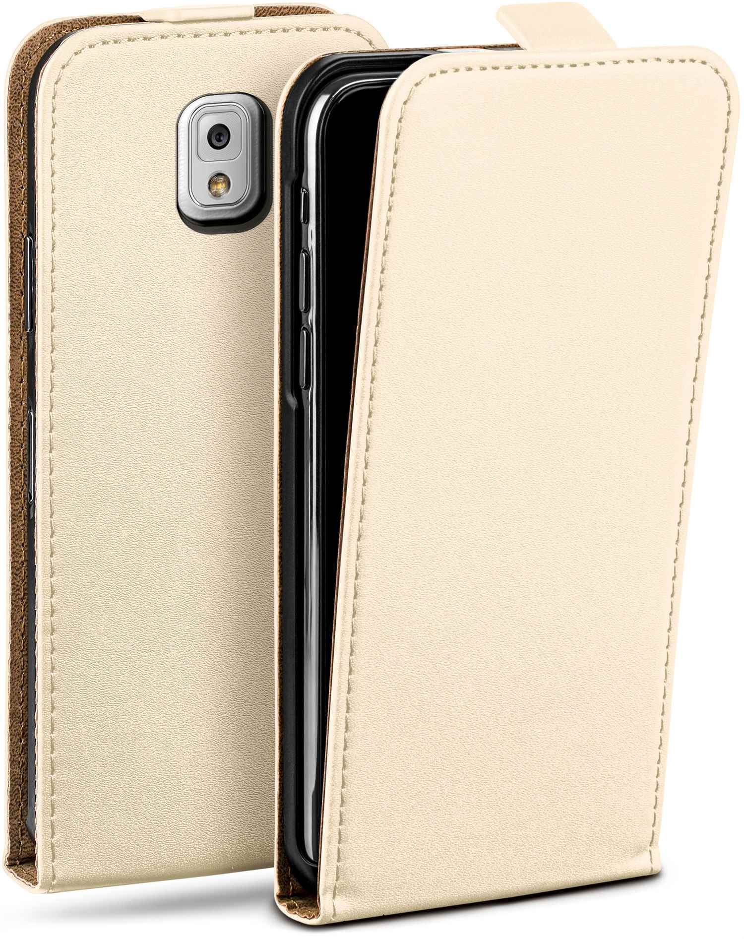 Navajo-White 3, Samsung, Cover, MOEX Galaxy Case, Note Flip Flip