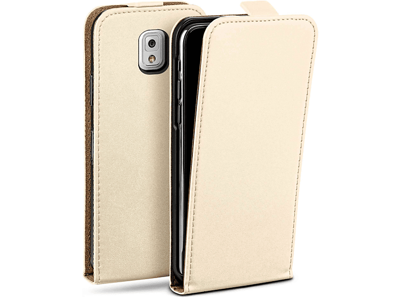 MOEX Flip Case, Flip Cover, Samsung, Galaxy Note 3, Navajo-White
