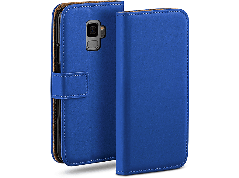 MOEX Book Case, Bookcover, Samsung, Galaxy S9, Royal-Blue