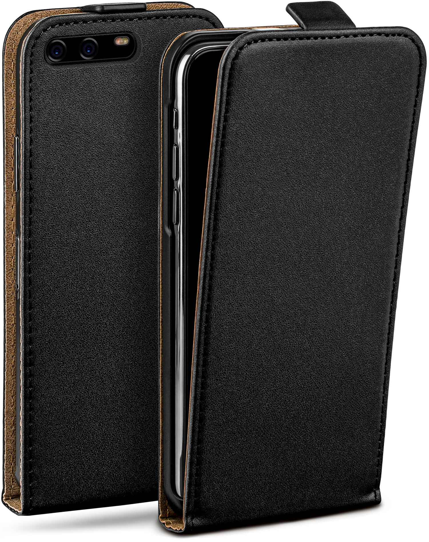 Flip Cover, Huawei, MOEX P10, Flip Case, Deep-Black