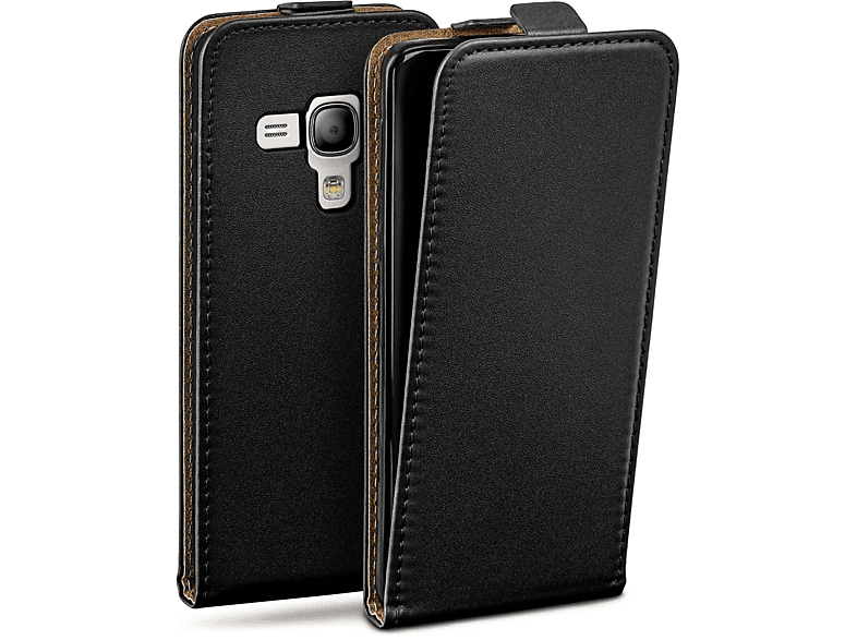 Deep-Black Samsung, Case, Cover, Mini, MOEX Galaxy Flip S3 Flip