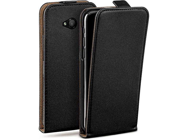 Lumia Case, Flip 550, Deep-Black Microsoft, Cover, Flip MOEX