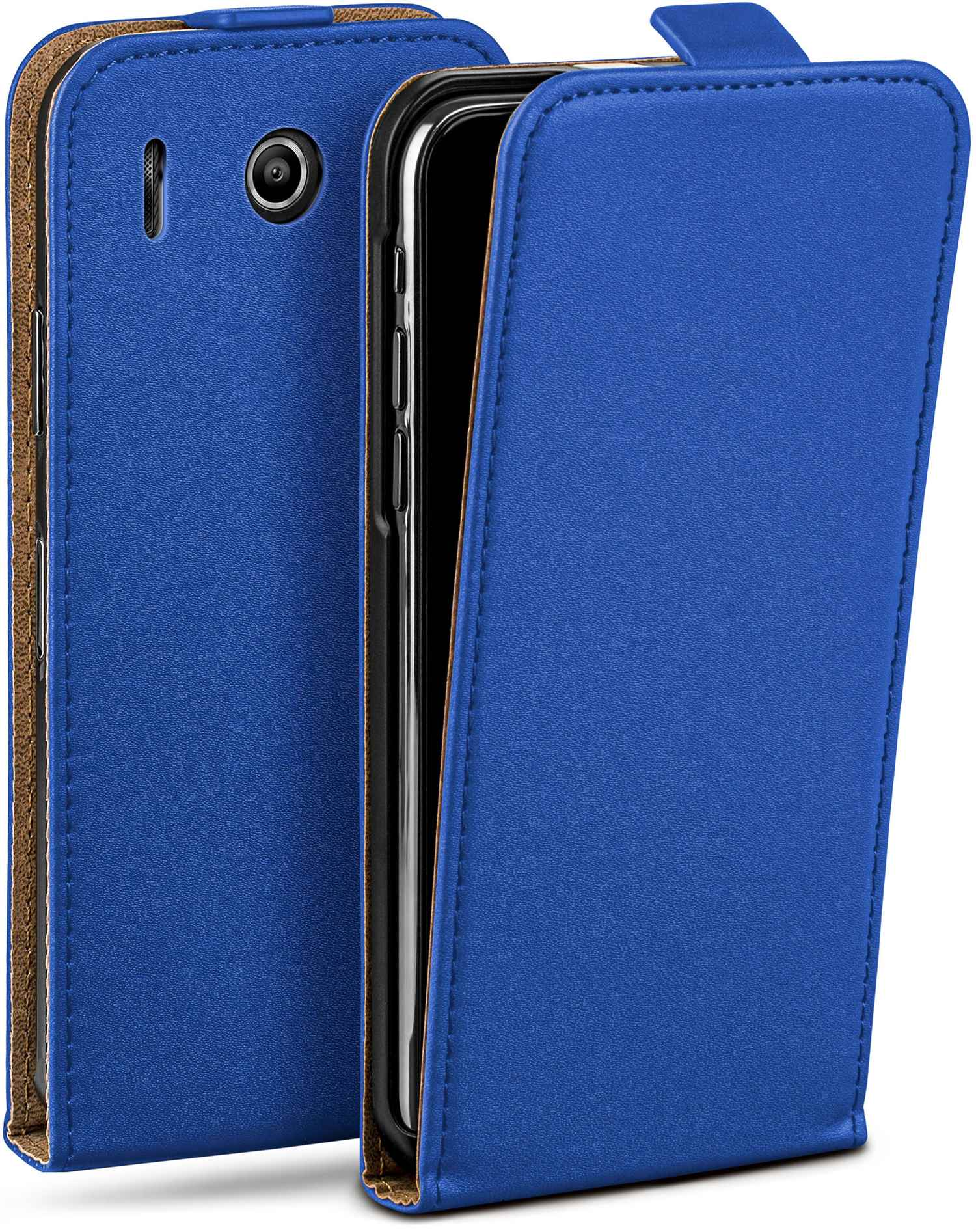 G510, Flip Flip Cover, Ascend Case, Royal-Blue Huawei, MOEX