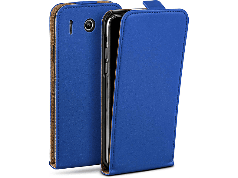 G510, Flip Flip Cover, Ascend Case, Royal-Blue Huawei, MOEX