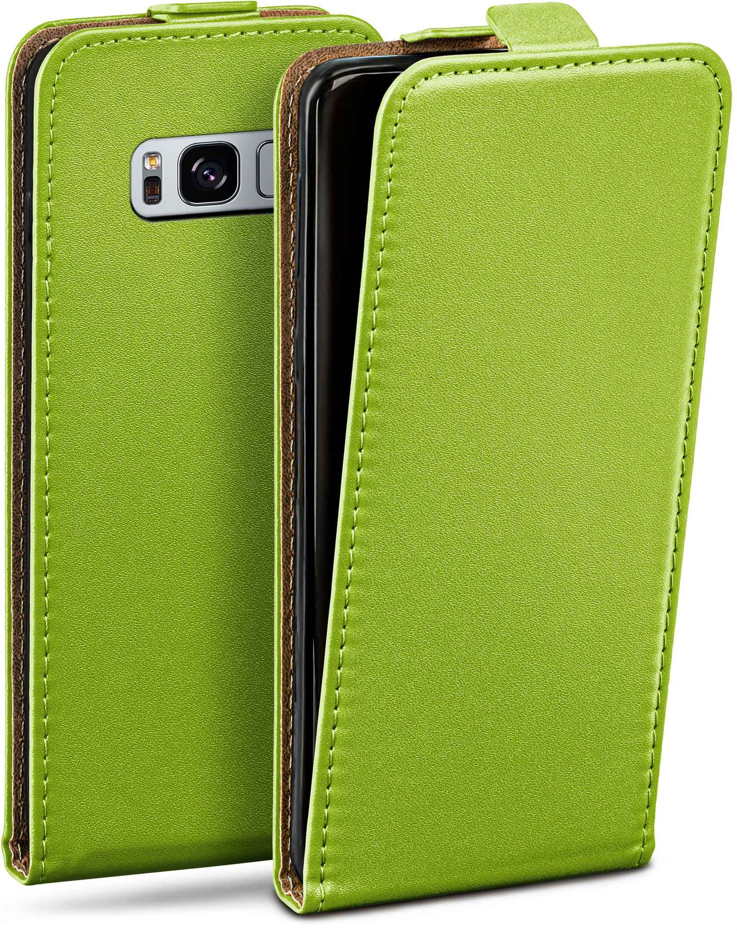MOEX Flip Case, Flip Lime-Green Samsung, Galaxy Cover, S8