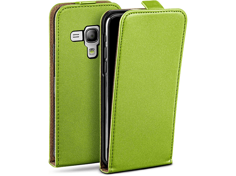 MOEX Flip Samsung, Flip Case, Mini, S3 Galaxy Cover, Lime-Green