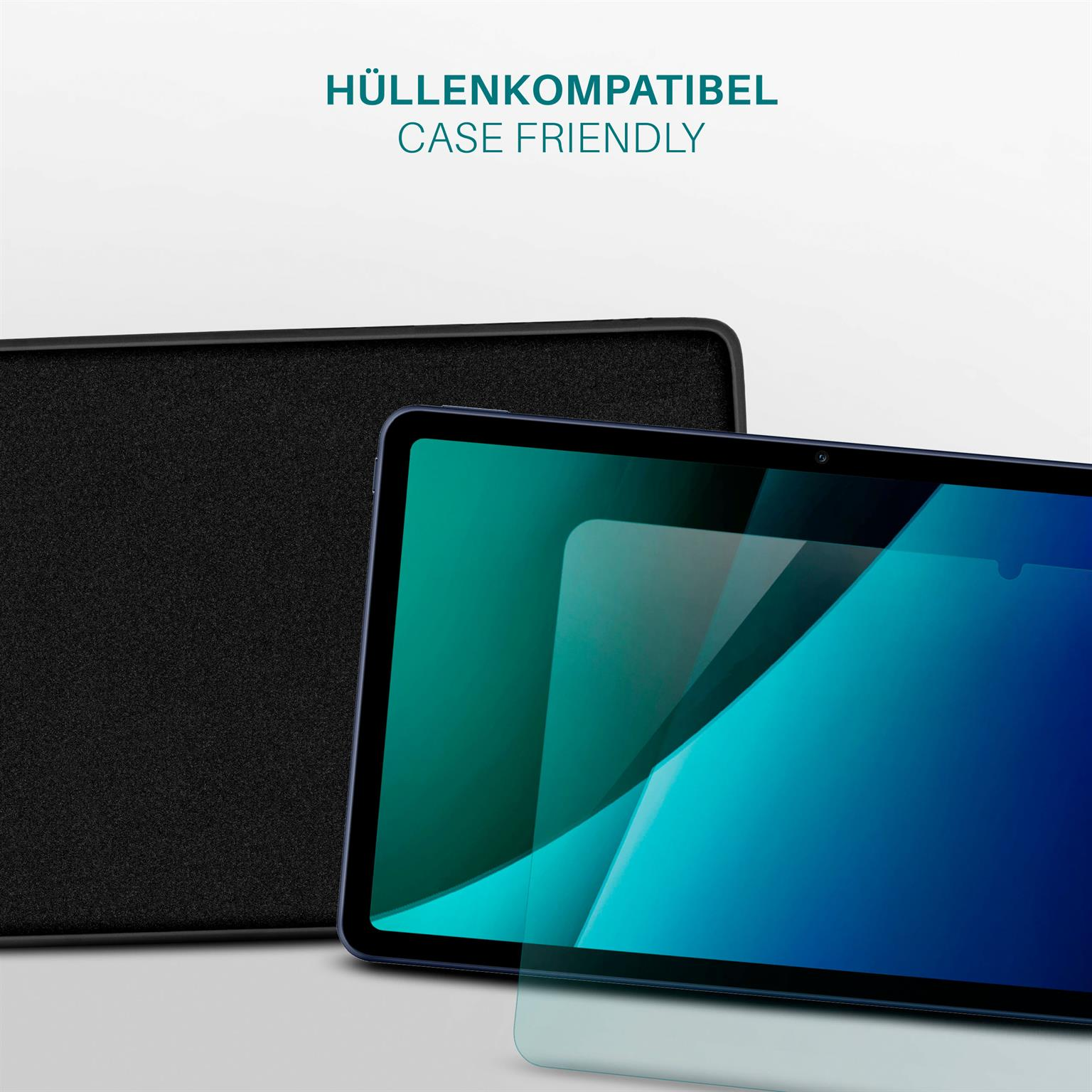 MOEX 3x Schutzfolie, Displayschutz(für klar MatePad) Huawei