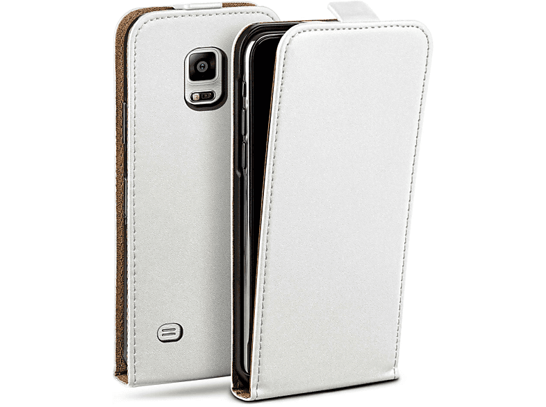 MOEX Flip Case, Flip Cover, Samsung, Galaxy Note 4, Pearl-White