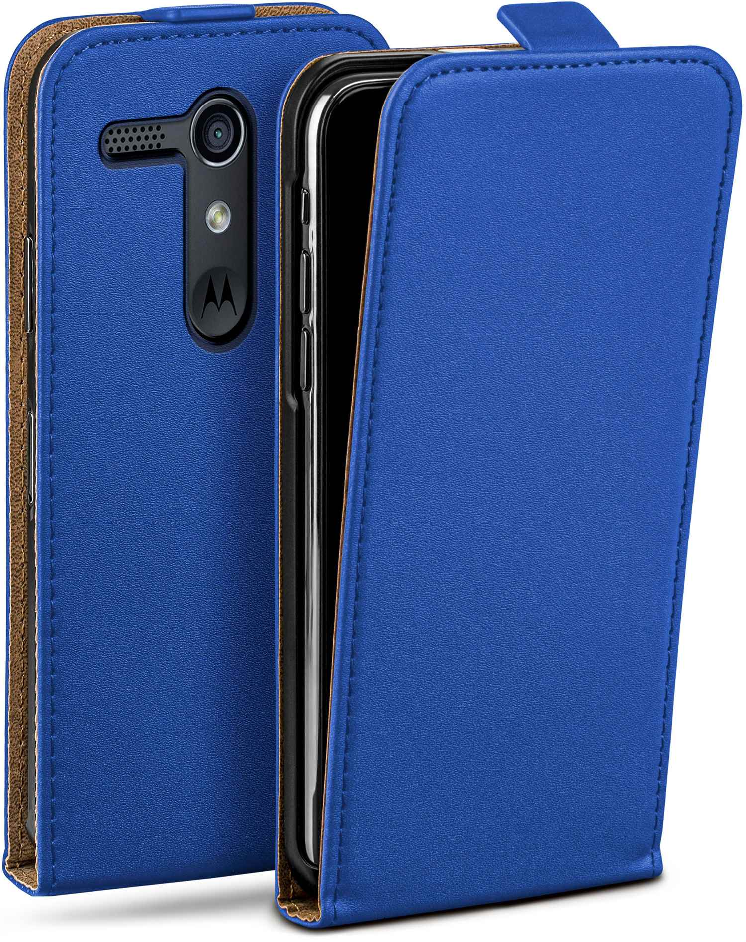 MOEX Flip Case, Flip Cover, Motorola, Moto Royal-Blue G