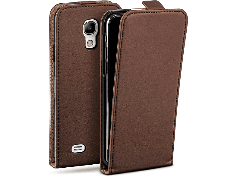 MOEX Flip Case, Flip Samsung, Oxide-Brown Galaxy Cover, Mini, S4