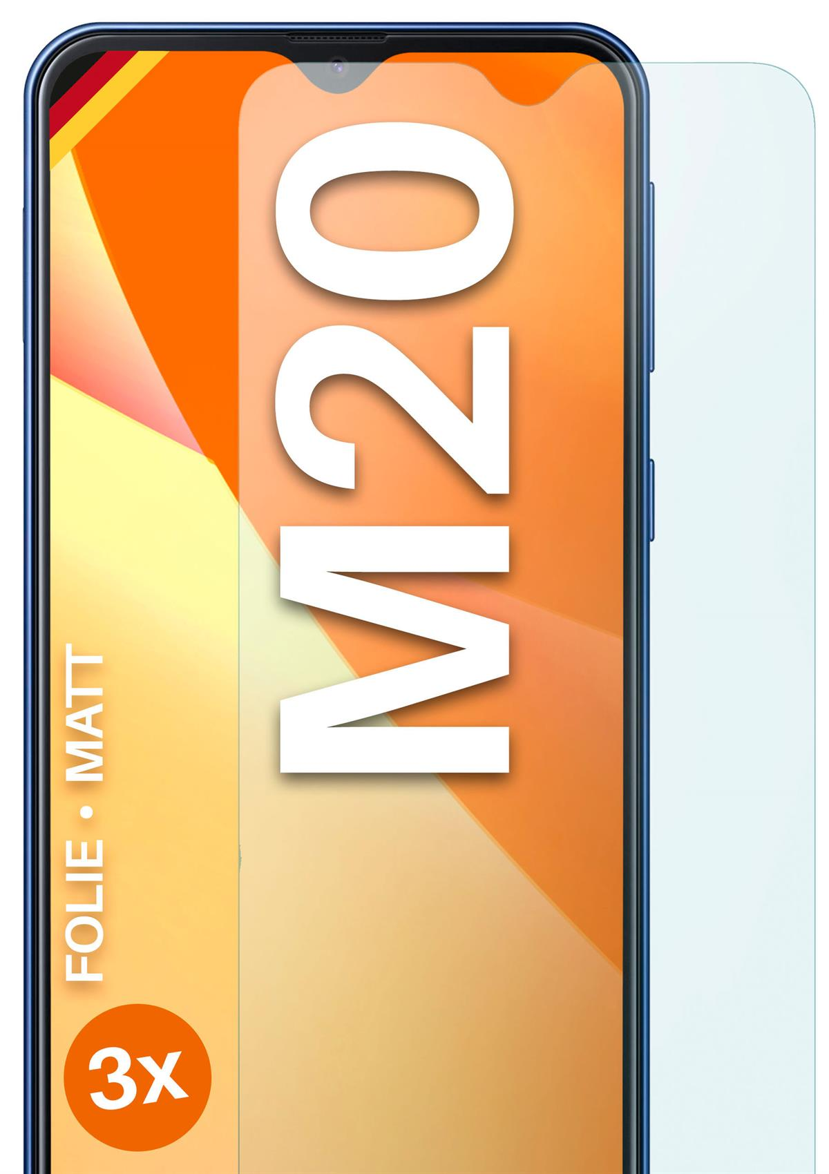 matt 3x Schutzfolie, Galaxy M20) Samsung MOEX Displayschutz(für