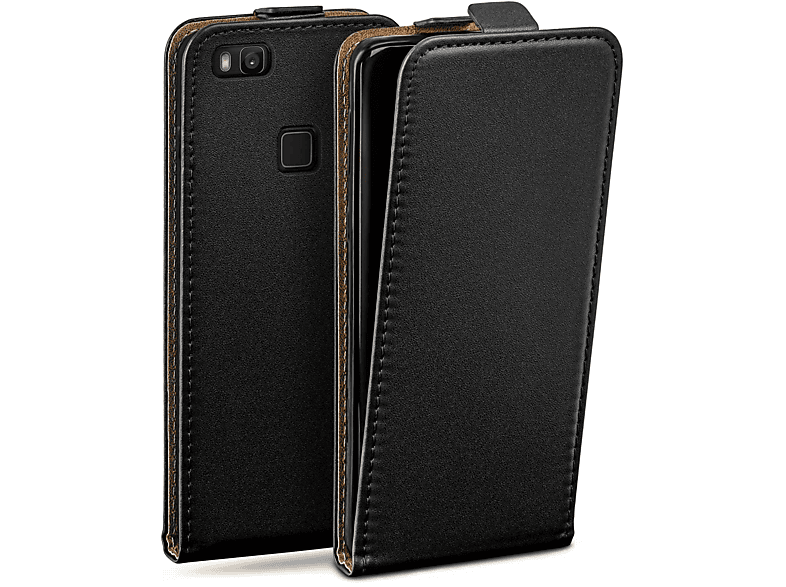 MOEX Flip Case, Flip Cover, P9 Huawei, Lite, Deep-Black