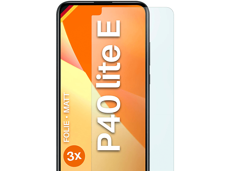 MOEX 3x Schutzfolie, matt Lite Displayschutz(für E) Huawei P40