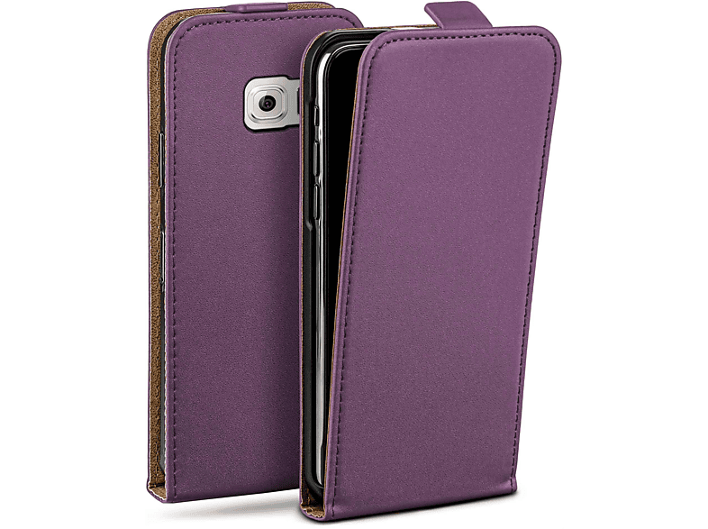 MOEX Flip Case, Flip Cover, Samsung, Galaxy S6, Indigo-Violet | Flipcover