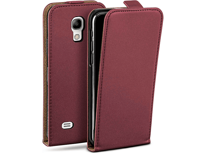 MOEX Flip Case, Flip Cover, Samsung, Galaxy S4, Maroon-Red