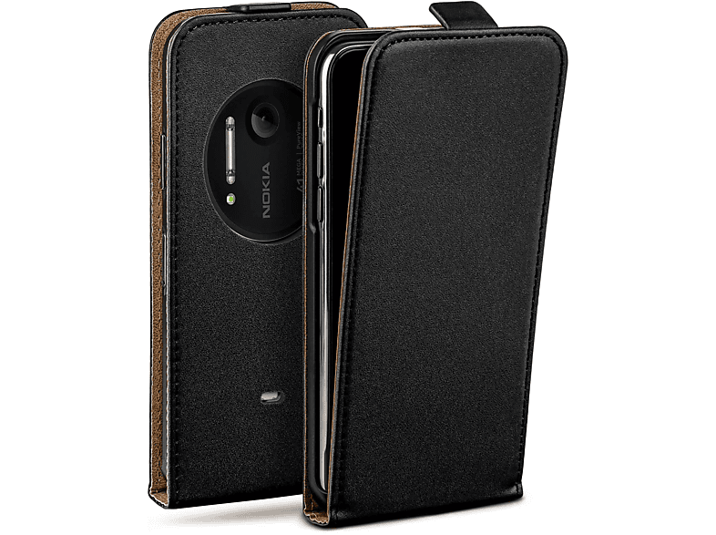 MOEX Flip Case, Flip Cover, Lumia Deep-Black Nokia, 1020