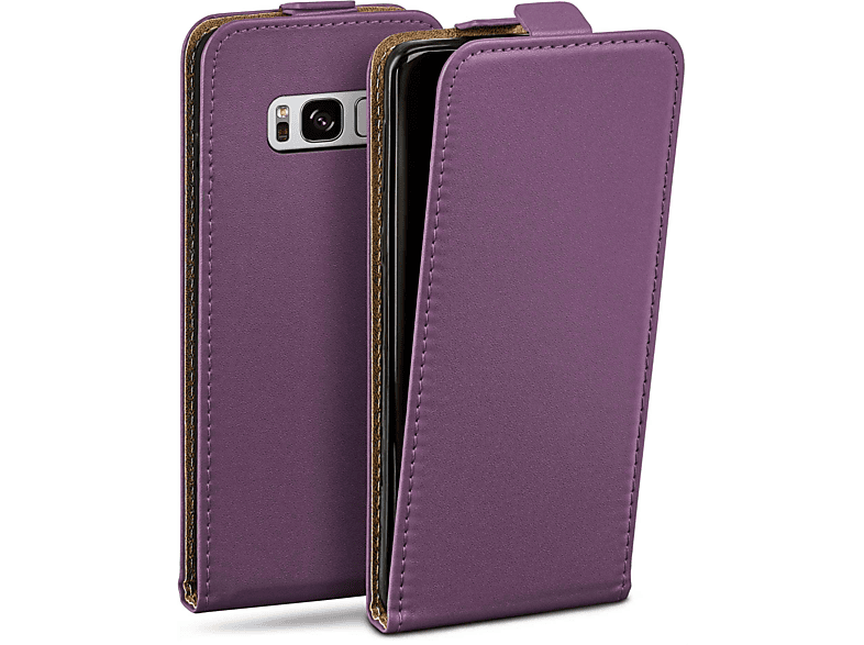 MOEX Flip Case, Flip Cover, Samsung, Galaxy S8, Indigo-Violet