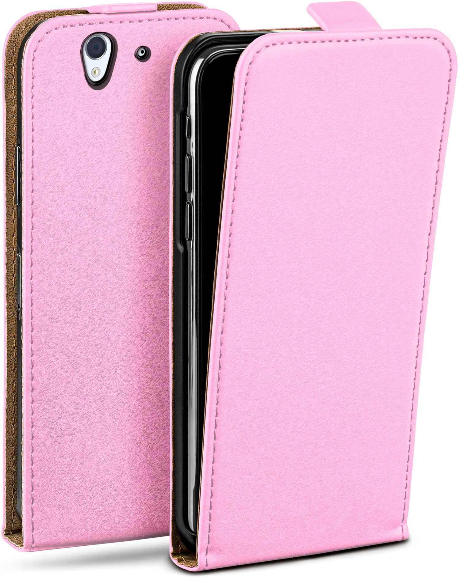 Sony, Flip Flip MOEX Z, Icy-Pink Xperia Cover, Case,