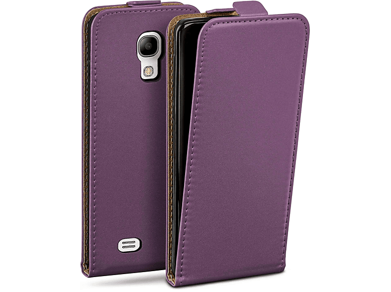 Indigo-Violet Samsung, Flip Mini, Case, MOEX Flip Cover, Galaxy S4