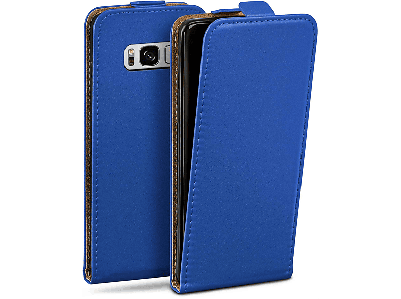 MOEX Flip Case, Flip Cover, Samsung, Galaxy S8, Royal-Blue