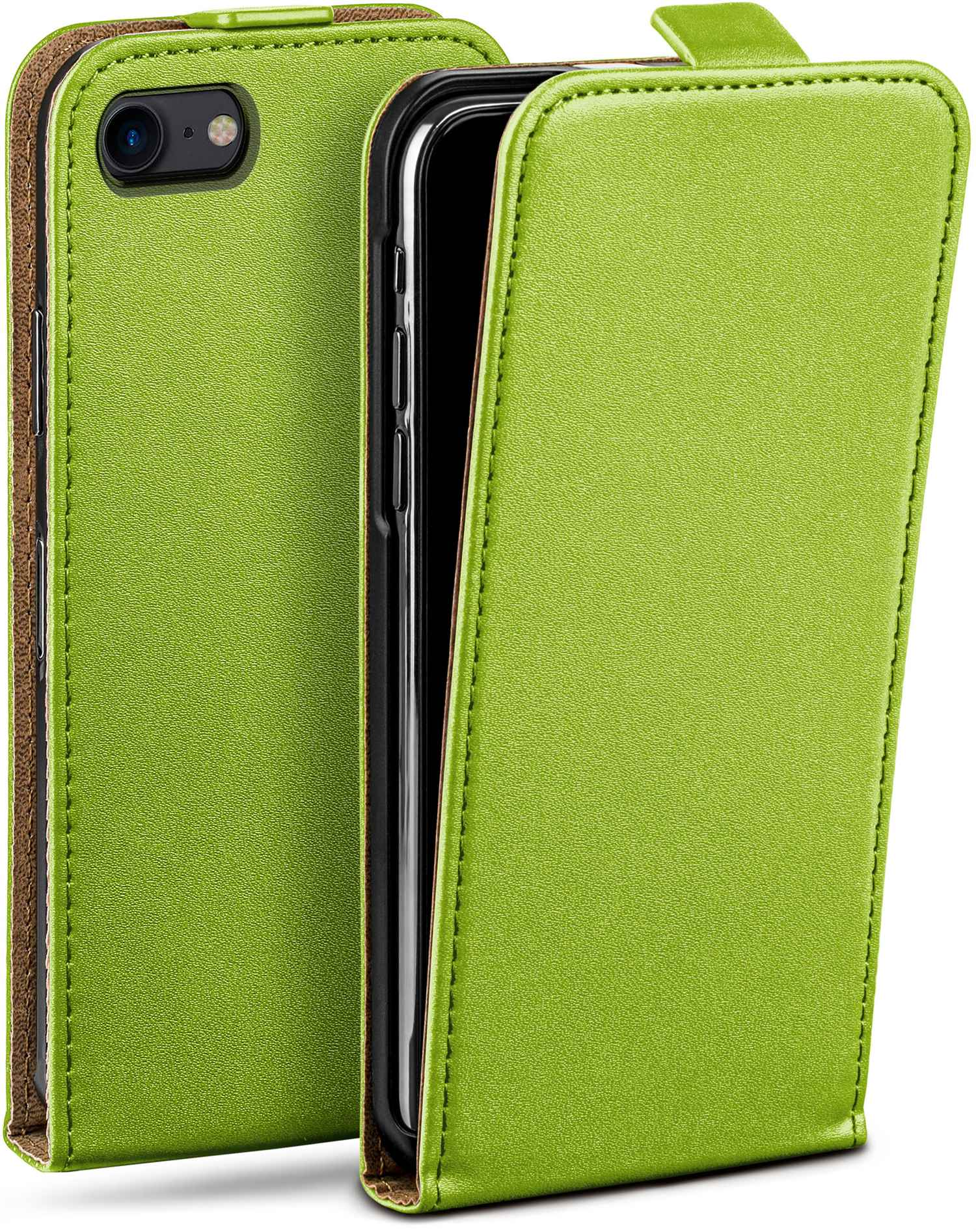 MOEX Flip 2, Samsung, Duos S Case, Lime-Green Galaxy Cover, Flip