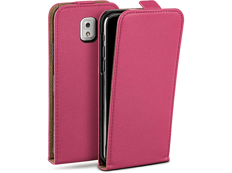 MOEX Flip Case, Flip Cover, Samsung, Galaxy Note 3, Berry-Fuchsia