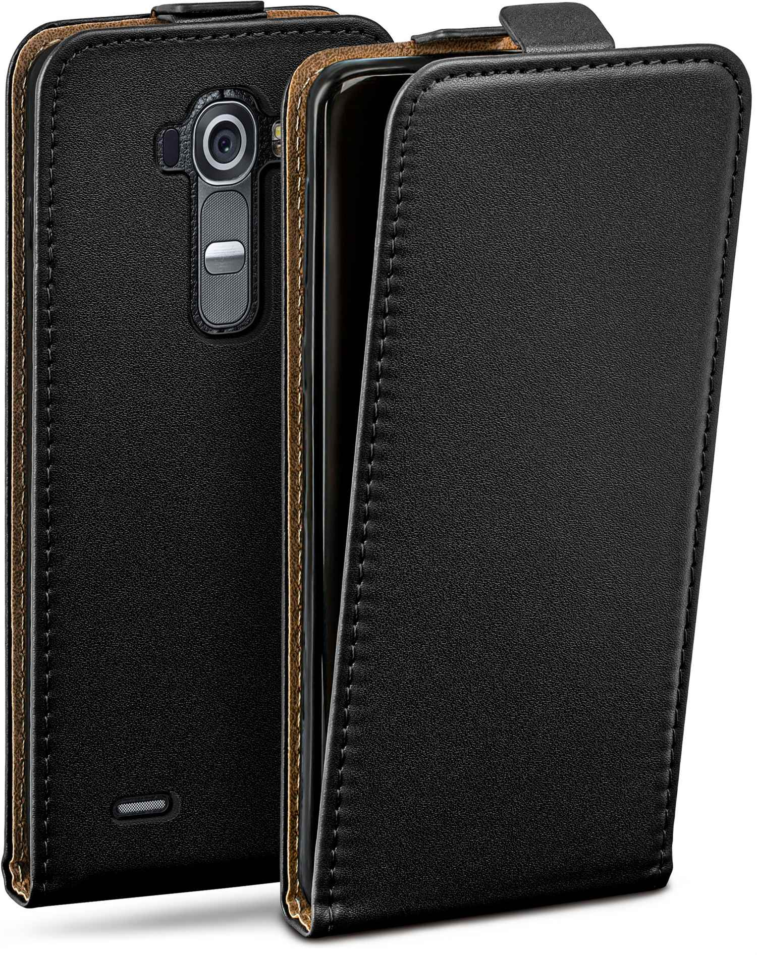 MOEX Flip Case, Flip Cover, Deep-Black G4, LG