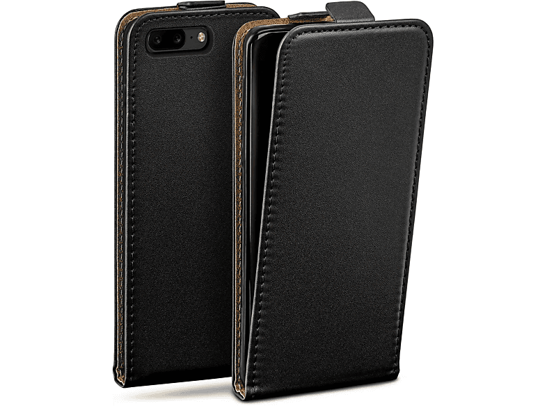 MOEX Flip Case, Flip Cover, OnePlus, 5, Deep-Black