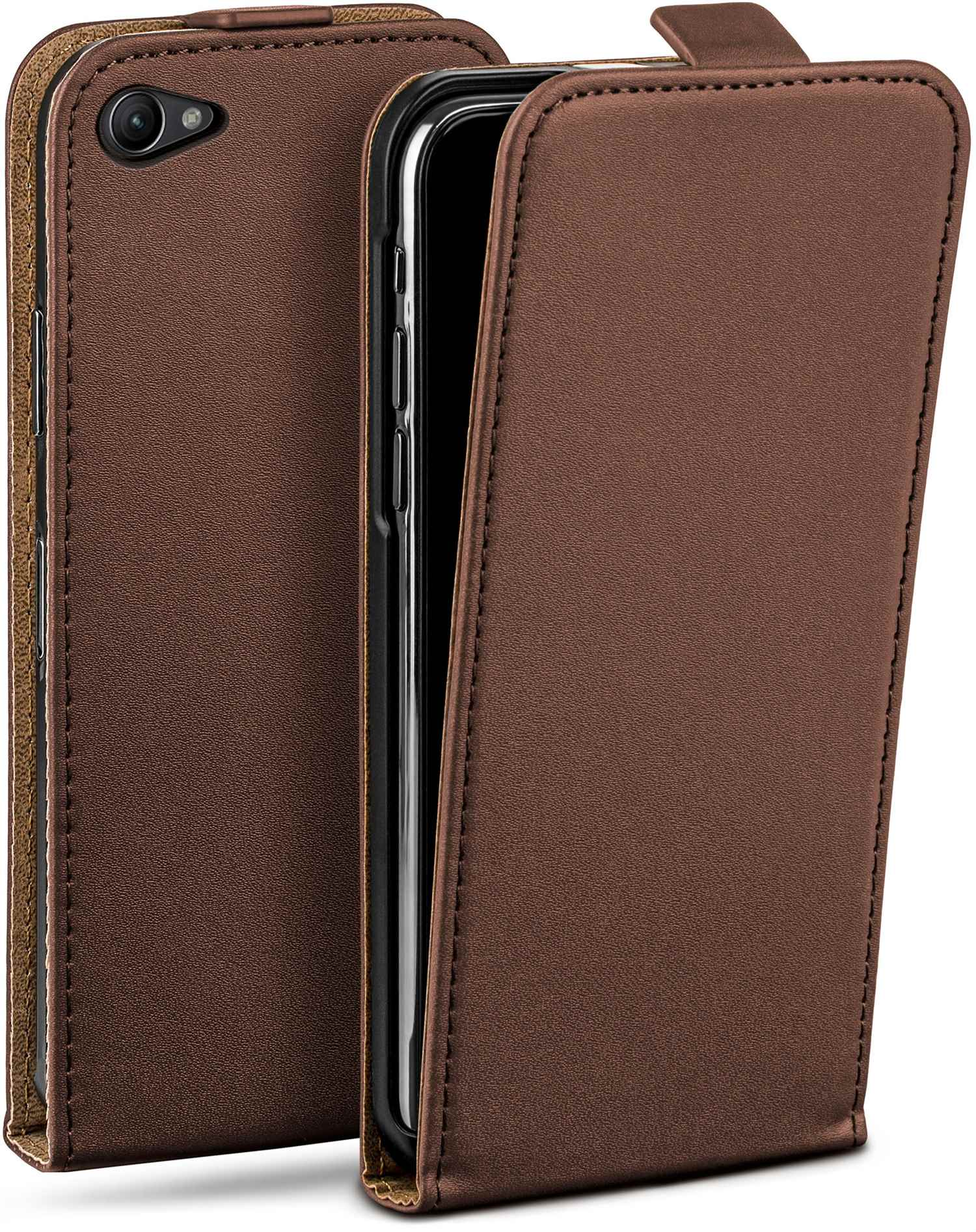 MOEX Flip Case, Xperia Z1 Sony, Compact, Oxide-Brown Flip Cover