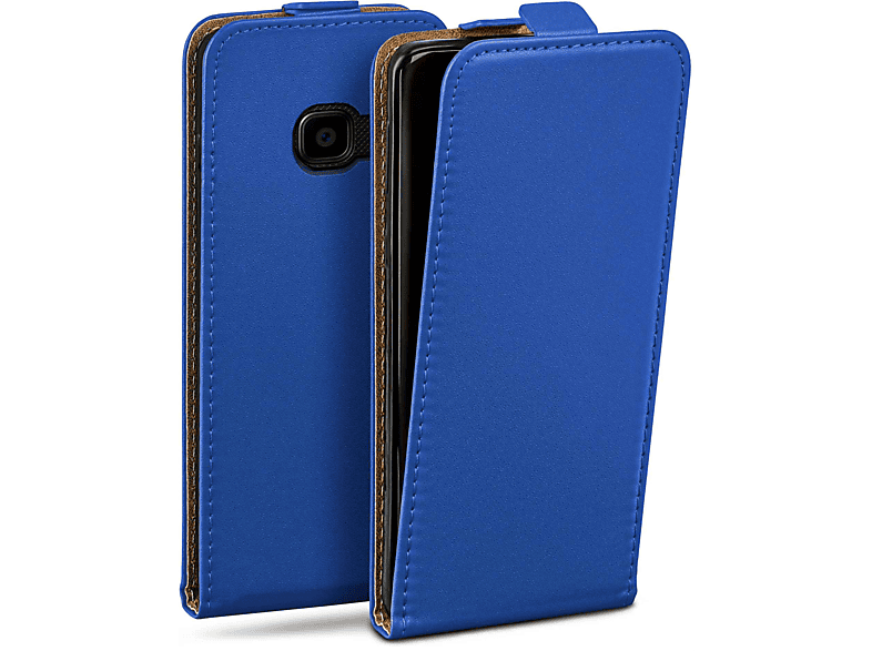 Samsung, MOEX Royal-Blue Galaxy Xcover 4, Flip Flip Cover, Case,