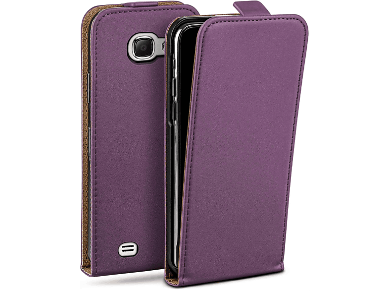MOEX Flip Case, Flip Cover, Samsung, Galaxy Note 2, Indigo-Violet
