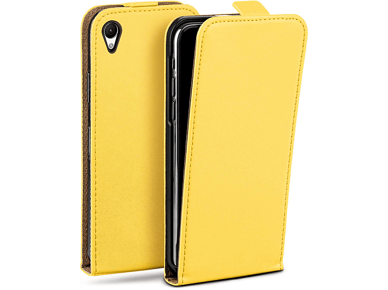MOEX Flip Case, Z1, Acid-Yellow Flip Xperia Sony, Cover