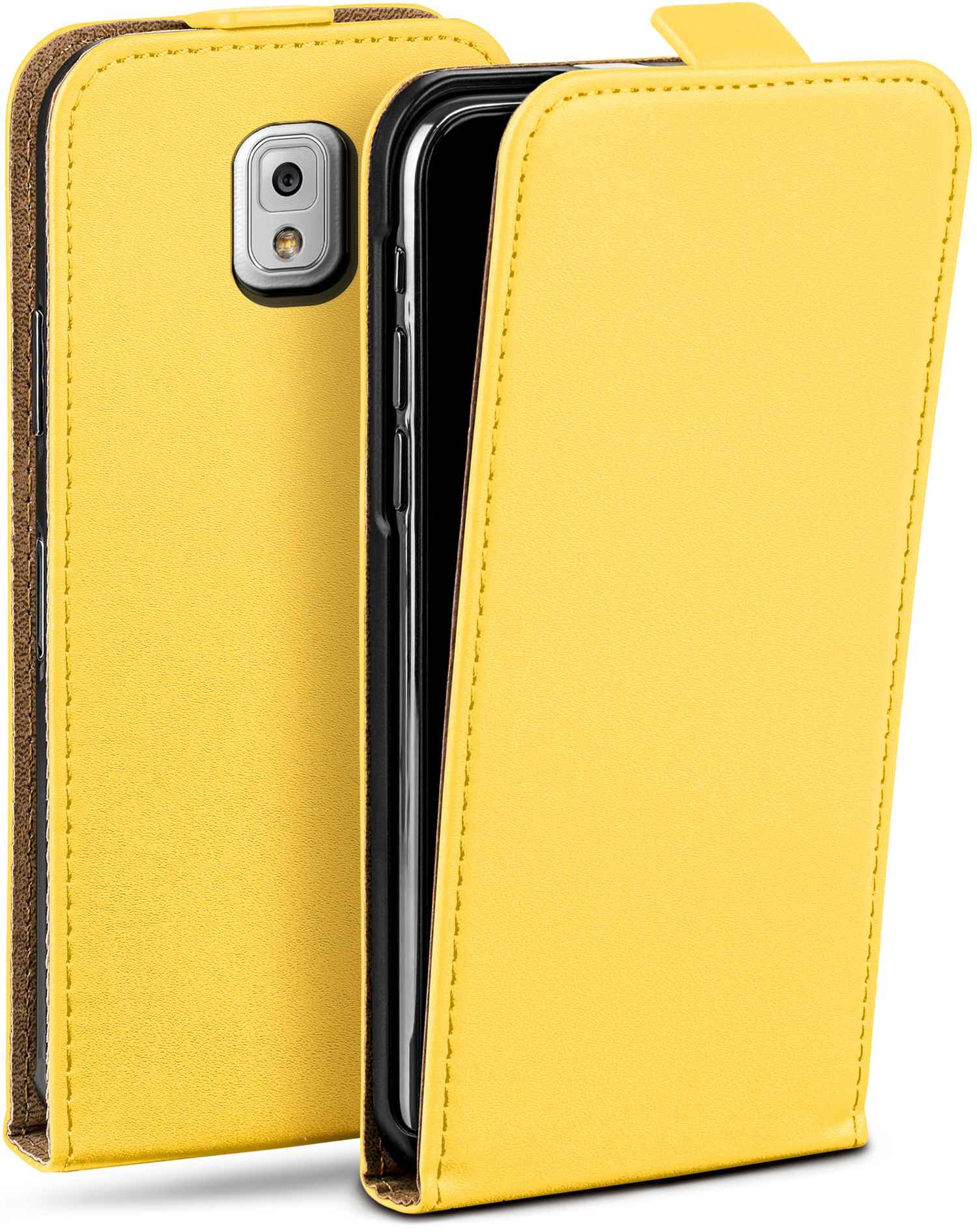 MOEX Flip Flip 3, Cover, Galaxy Case, Note Samsung, Acid-Yellow